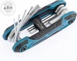 Набор ключей имбусовых Hex, складные, 8 штук CrV Gross
