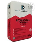 De Luxe Класс серая МН штукатурка гипсовая 30 кг