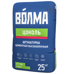 Волма Цоколь штукатурка высокопрочная 25 кг