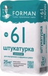 Forman 61 Штукатурка цементная 25 кг