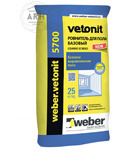 Weber-Vetonit 5700 пол наливной 25 кг