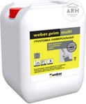 Weber-Vetonit Prim Multi белый грунтовка акриловая 10 кг