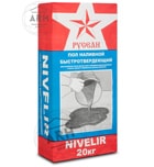 Русеан Nivelir 3-80 мм наливной пол быстротвердеющий 20 кг