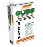 Glims Whitefix клей плиточный водостойкий белый 25 кг