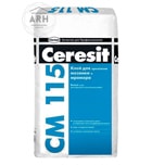 Ceresit CM 115 белый клей для мозаики и мрамора 25 кг