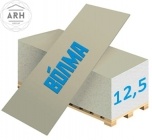 Волма ГКЛ (12.5) 3000х1200х12,5 мм гипсокартон (3 метра)