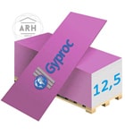 Gyproc А AKU-line (12.5) 2500х1200х12.5 мм гипсокартон